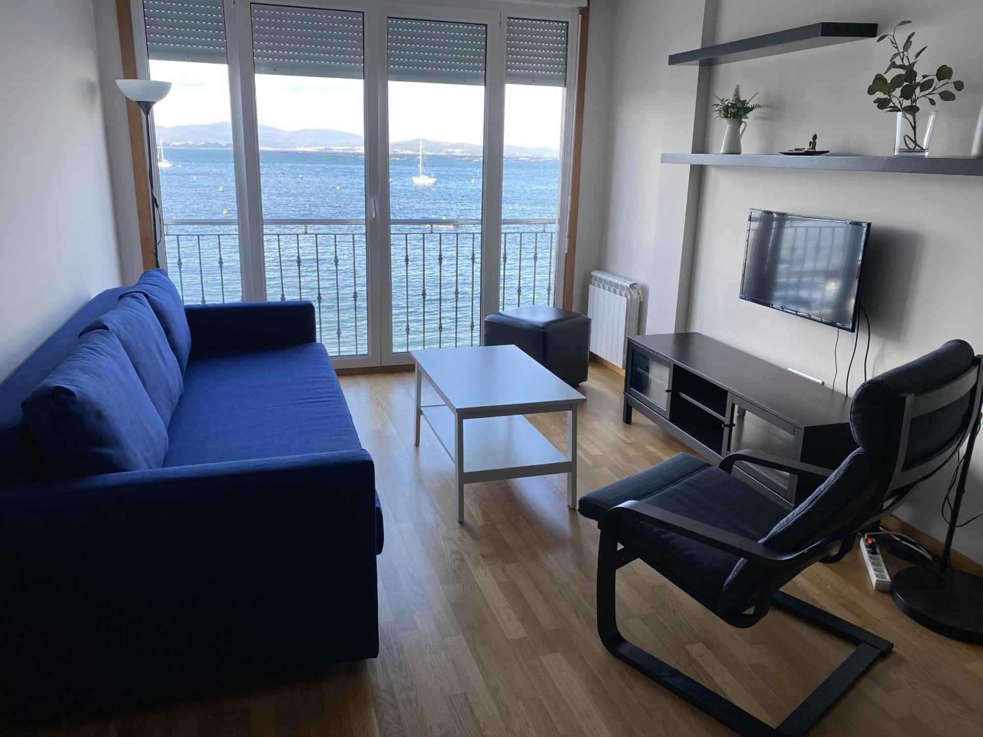 Apartamento En La Isla Con Vistas Al Mar A Illa de Arousa Exterior foto