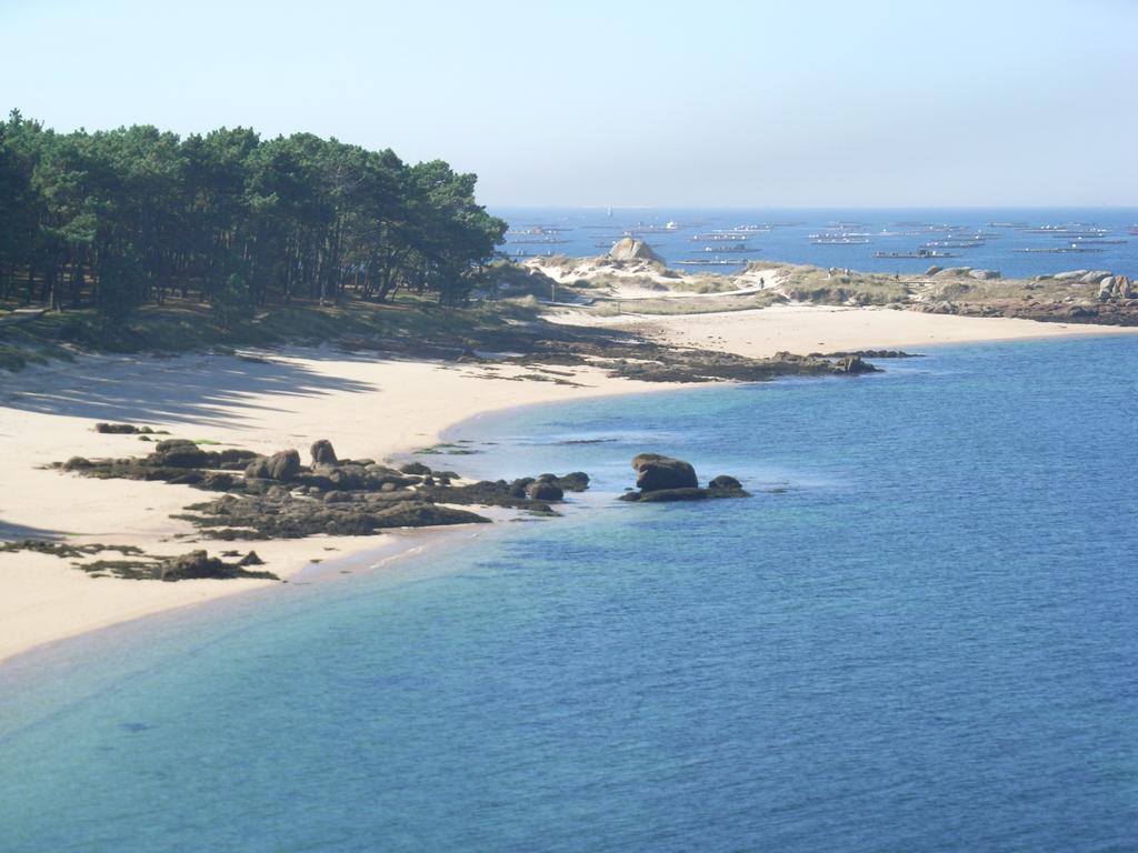 Apartamento En La Isla Con Vistas Al Mar A Illa de Arousa Exterior foto