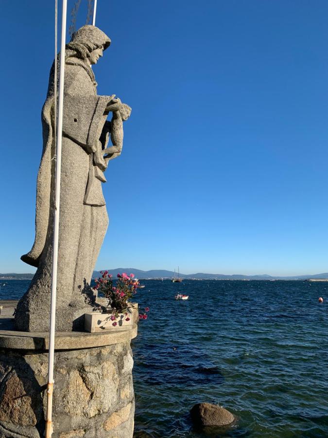 Apartamento En La Isla Con Vistas Al Mar A Illa de Arousa Exterior foto